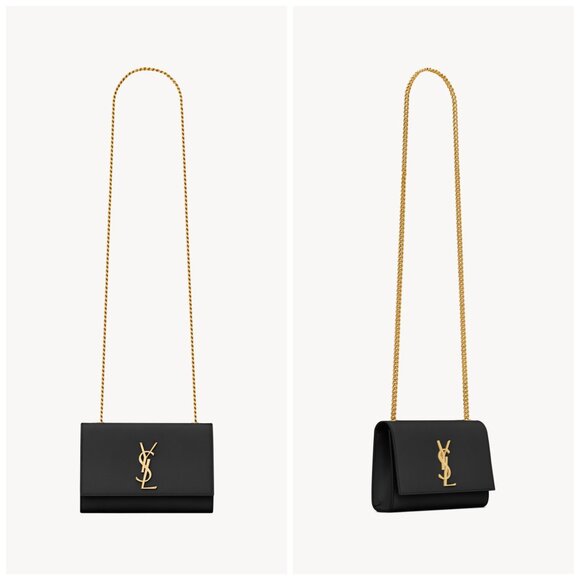 Kate Small YSL Crossbody Bag in Grained Leather - Picture 9 of 11